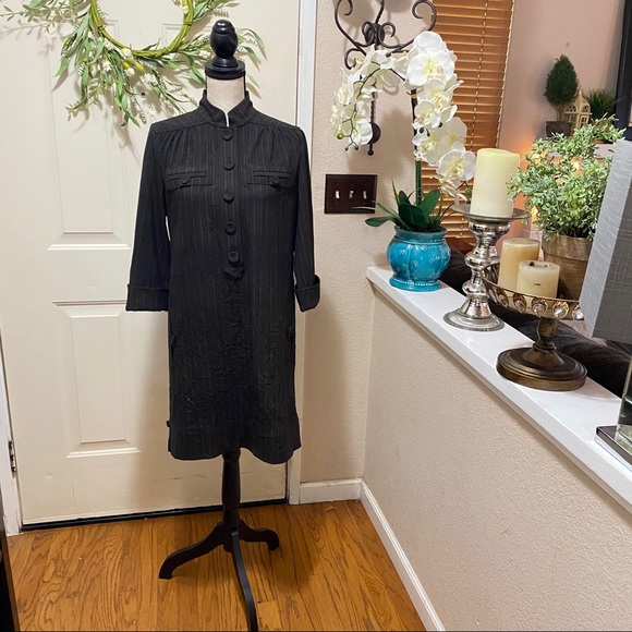 MAGASCHONI Collection Blazer Style Chic Midi Dress - Picture 2 of 13